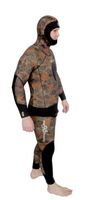 Гидрокостюм Аквадискавери АТАМАН camo ultrastretch Brown (сэндвич обтюраторы)
